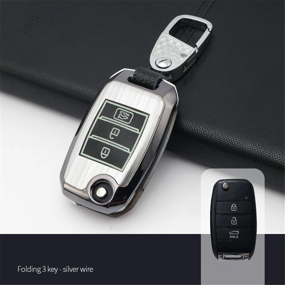 Car Key Case Cover ABS material Aluminium Alloy For Kia Rio Sportage QL Ceed sorento cerato K2 K3 K4 K5
Car Key Case Cover ABS material Aluminium Alloy For Kia Rio Sportage QL Ceed sorento cerato K2 K3 K4 K5