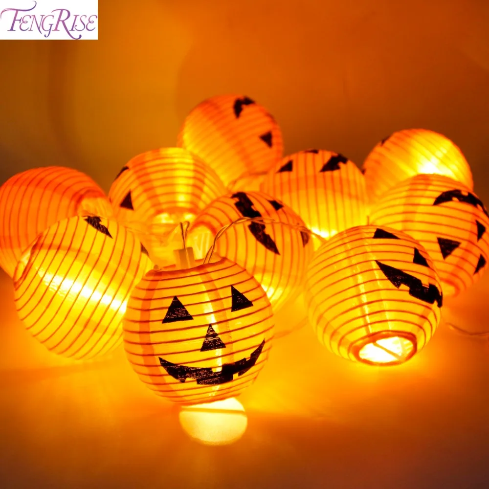 FENGRISE 1 Set Pumpkins String Lights 10 LED Halloween Decoration Lanterns Lamp DIY Party Decoration Home Decor Accessories
FENGRISE 1 Set Pumpkins String Lights 10 LED Halloween Decoration Lanterns Lamp DIY Party Decoration Home Decor Accessories