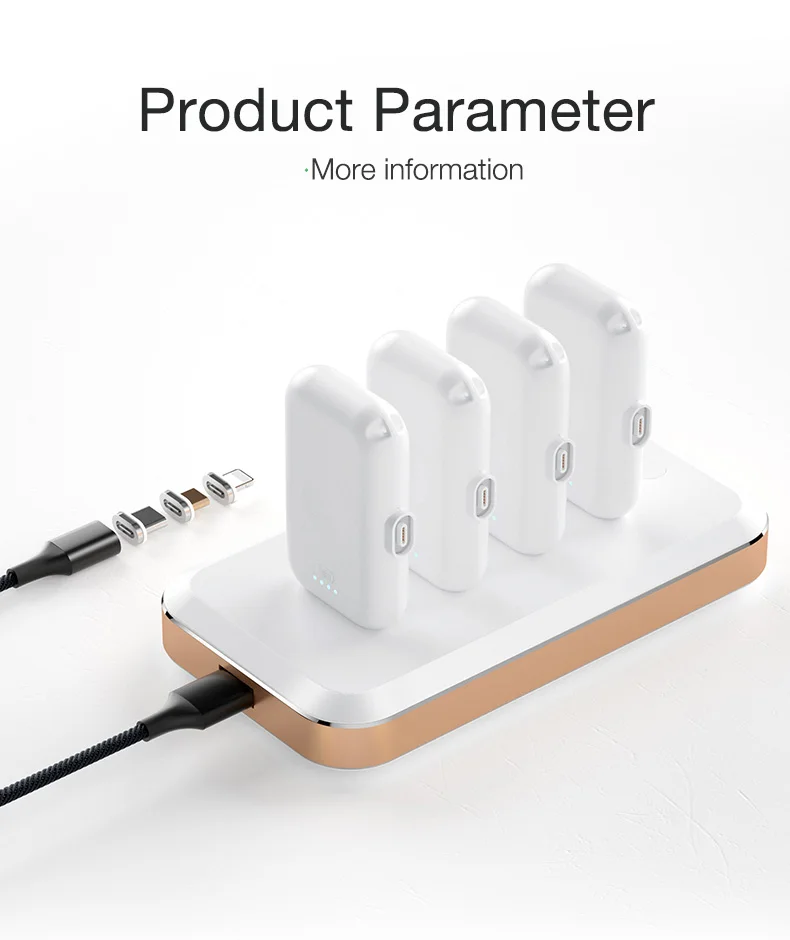 Magnetic Wireless Power Bank Portable Charger External Battery (13)