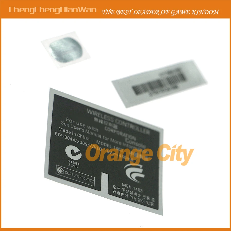 For Xbox360 xbox 360 Wireless Controller Back Lable Serial No Sticker Laser stickers Label Seals Replacement 20sets/lot
For Xbox360 xbox 360 Wireless Controller Back Lable Serial No Sticker Laser stickers Label Seals Replacement 20sets/lot