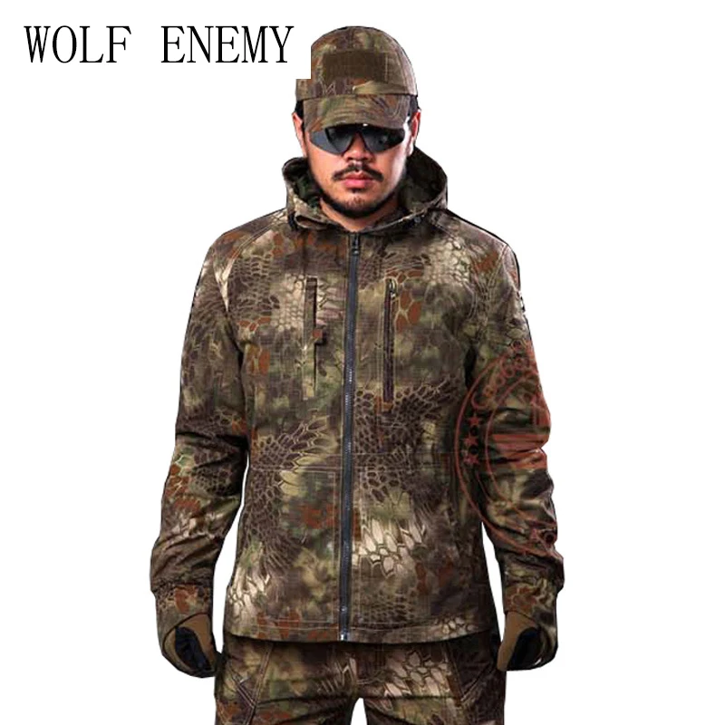 Typhon combat jacket / Kryptek jacket/ Battle Snake Jacket Coat Kryptek ripstop jacket / Outdoor hunting uniforms
Typhon combat jacket / Kryptek jacket/ Battle Snake Jacket Coat Kryptek ripstop jacket / Outdoor hunting uniforms