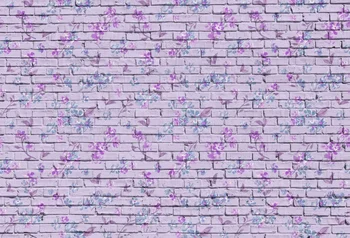 Laeacco Purple Theme Floral Brick Wall Scene Baby Photography Backgrounds Customized Photographic Backdrops For Photo Studio
Laeacco Purple Theme Floral Brick Wall Scene Baby Photography Backgrounds Customized Photographic Backdrops For Photo Studio