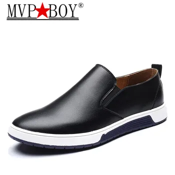 MVP BOY Big Size 37-48 Autumn Men Leather Loafers Slip On Casual Shoes For Mens Moccasins Brand Italian Designer Shoes Leisure
MVP BOY Big Size 37-48 Autumn Men Leather Loafers Slip On Casual Shoes For Mens Moccasins Brand Italian Designer Shoes Leisure