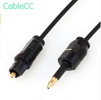 100cm Toshiba Digital Optical Audio Toslink to 3.5mm Mini Toslink Cable Gold connector
100cm Toshiba Digital Optical Audio Toslink to 3.5mm Mini Toslink Cable Gold connector