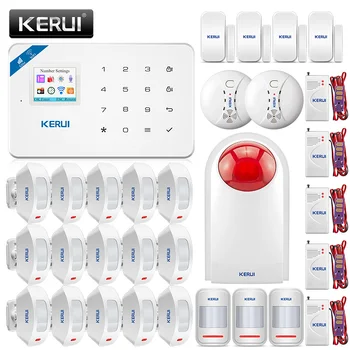 KERUI W18 Wireless WiFi GSM Home Security Alarm System Burglar Alarm Specirl Kit
KERUI W18 Wireless WiFi GSM Home Security Alarm System Burglar Alarm Specirl Kit