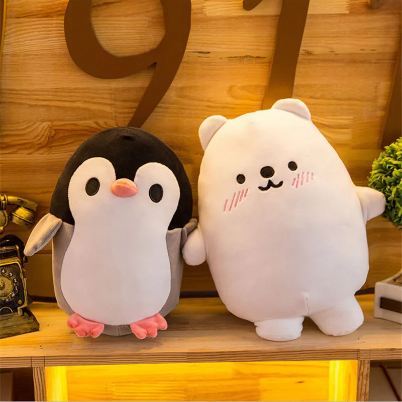 Cute Soft Penguin Plush Pillows Doll Toys Kawaii Polar Bear Stuffed Animals Cushion Pillow Kids Toys Home Decor
Cute Soft Penguin Plush Pillows Doll Toys Kawaii Polar Bear Stuffed Animals Cushion Pillow Kids Toys Home Decor