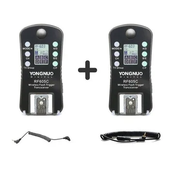 YONGNUO RF-605 RF605C RF 605C RF605 C Wireless Flash Trigger for Canon upgrade version of RF-603II
YONGNUO RF-605 RF605C RF 605C RF605 C Wireless Flash Trigger for Canon upgrade version of RF-603II