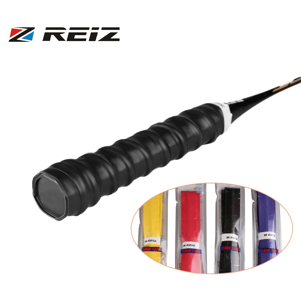REIZ Tennis Badminton Fishing Rods Anti-slip Racket Handle Tape Overgrip Badminton Over Grip PU RZ012 Keel Hand Grip New
REIZ Tennis Badminton Fishing Rods Anti-slip Racket Handle Tape Overgrip Badminton Over Grip PU RZ012 Keel Hand Grip New