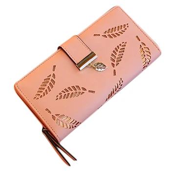 Brand Leaves Women Wallet Soft PU Leather Women's Clutch Wallet Female Designer Wallets Coin Card Purse
Brand Leaves Women Wallet Soft PU Leather Women's Clutch Wallet Female Designer Wallets Coin Card Purse
