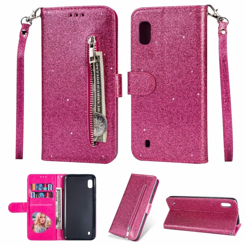 Zipper Wallet Case for Samsung Galaxy M10 M20 Cover Bling Glitter Magnetic Flip Leather Case for Samsung Galaxy M30 Phone Cover
Zipper Wallet Case for Samsung Galaxy M10 M20 Cover Bling Glitter Magnetic Flip Leather Case for Samsung Galaxy M30 Phone Cover