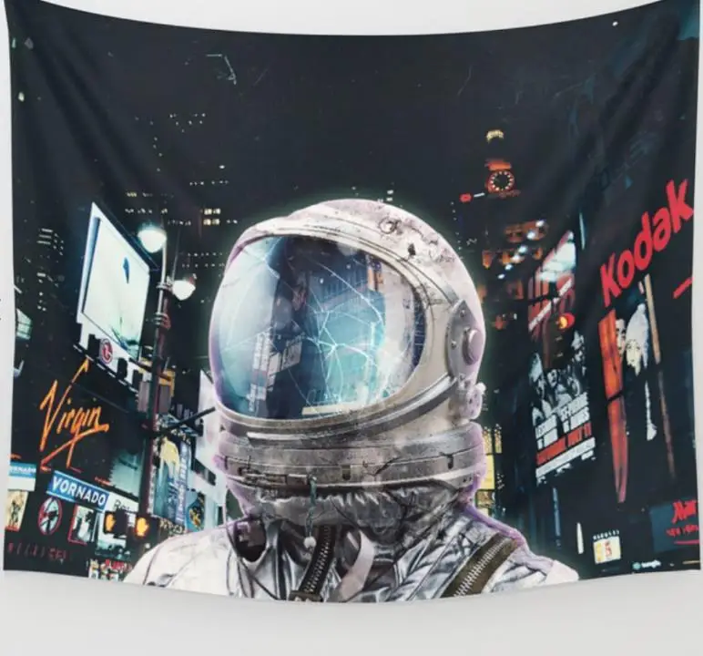 Space Astronaut Tapestry Wall Hanging Art Banners Flags Bedroom Dorm Retro Spaceman Printed Canvas Picture
Space Astronaut Tapestry Wall Hanging Art Banners Flags Bedroom Dorm Retro Spaceman Printed Canvas Picture