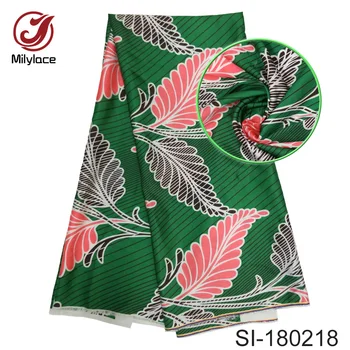 Beautiful pattern digital printed silk fabric high quality Silk material African wax Nigeria design fabric for dress SI180218
Beautiful pattern digital printed silk fabric high quality Silk material African wax Nigeria design fabric for dress SI180218