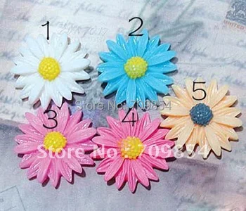 free shipping!!! 50pcs/lot 27mm resin flower cabochonfor pendant tray 5color phone decoration findings
free shipping!!! 50pcs/lot 27mm resin flower cabochonfor pendant tray 5color phone decoration findings