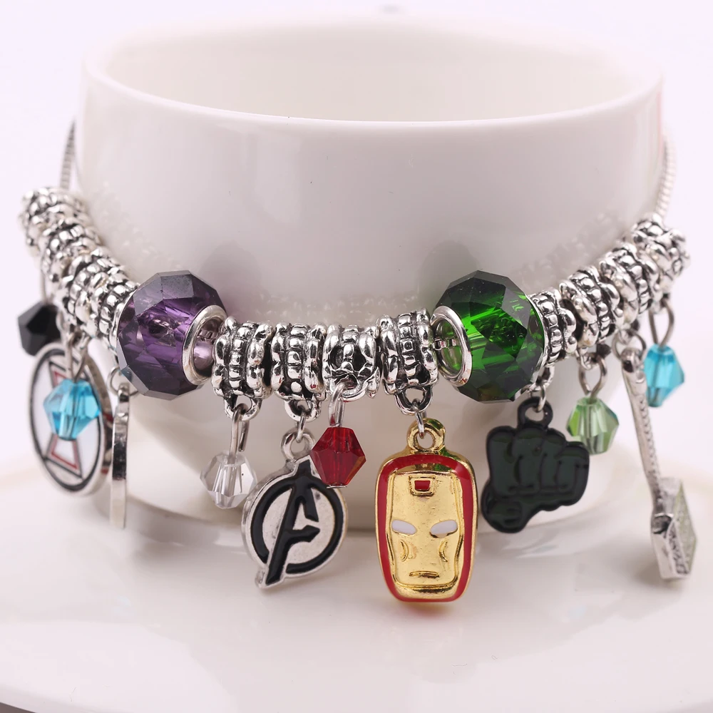 2019 The Avengers Arms Bracelet Thor Hammer Hulk Iron Man Crystal Silver Bracelets For Fans Jewelry Accessories Dropshipping
2019 The Avengers Arms Bracelet Thor Hammer Hulk Iron Man Crystal Silver Bracelets For Fans Jewelry Accessories Dropshipping