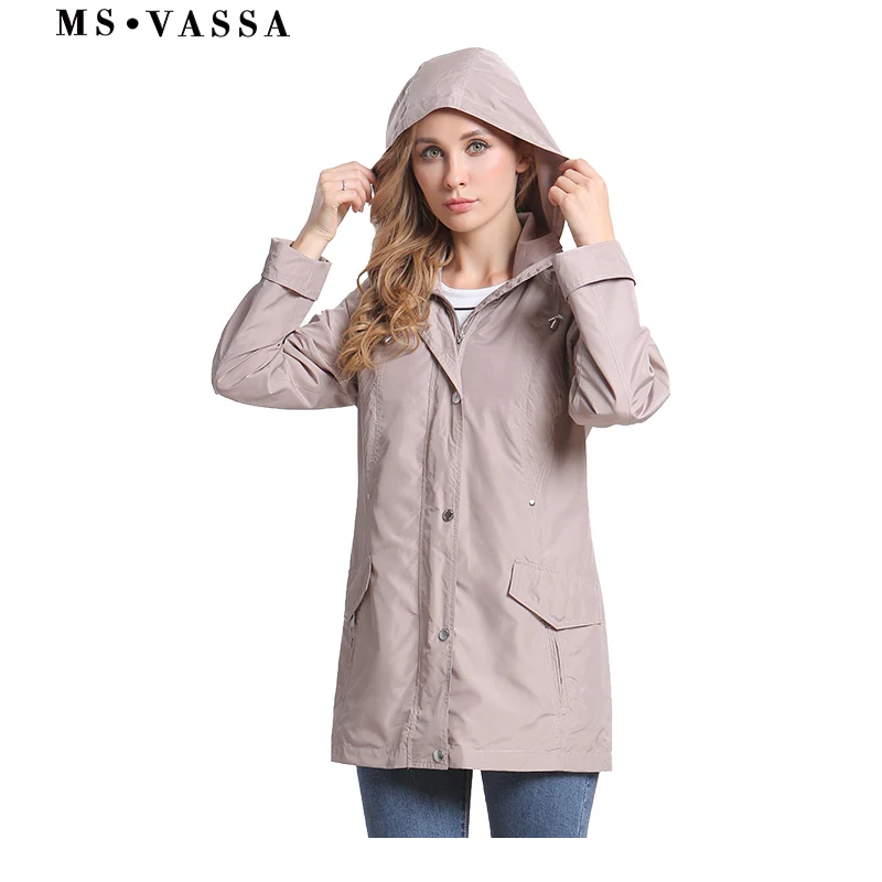 MS VASSA Women Jackets 2019 New Spring Ladies Coats Plus Size 6XL 10XL with Hooded Turn-down collar Jacket Vintage Outerwear
MS VASSA Women Jackets 2019 New Spring Ladies Coats Plus Size 6XL 10XL with Hooded Turn-down collar Jacket Vintage Outerwear
