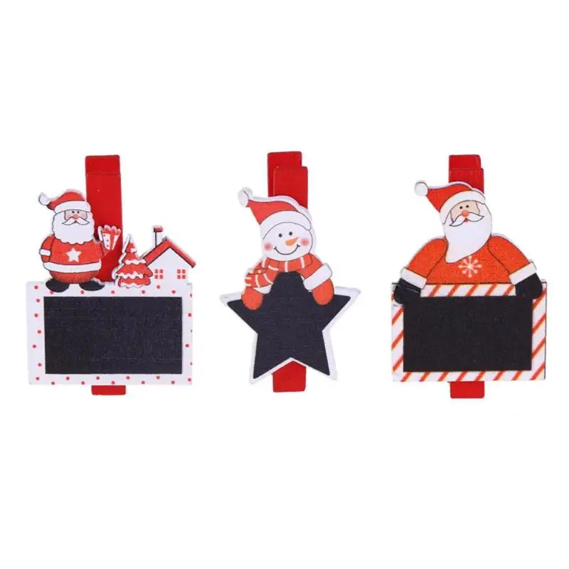 6pcs/3pcs Lot 4.8cm Red Santa Claus Wood Clip Photos Clip Picture Drop Clips Christmas Decorations for Home Holiday Supplies
6pcs/3pcs Lot 4.8cm Red Santa Claus Wood Clip Photos Clip Picture Drop Clips Christmas Decorations for Home Holiday Supplies