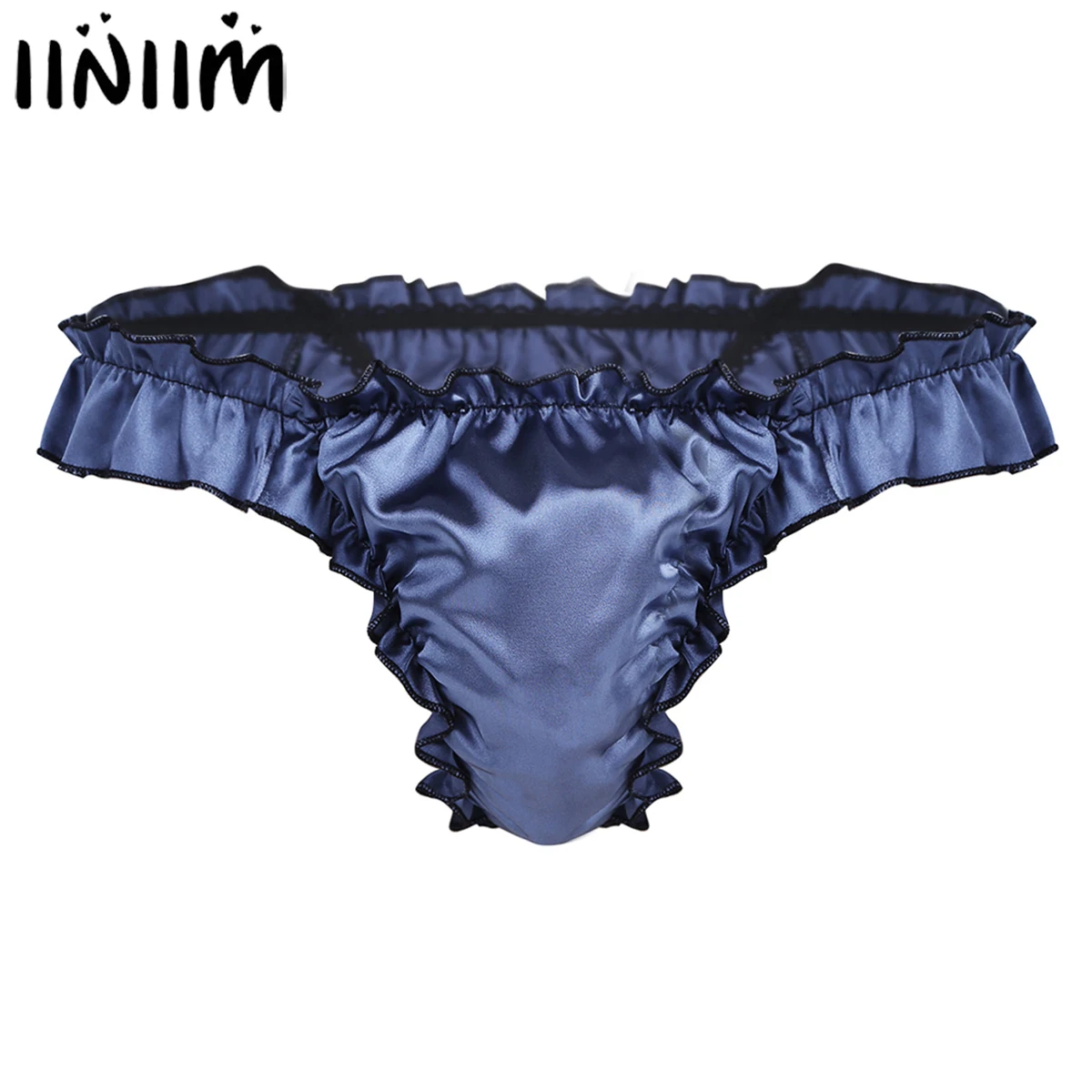 Mens Lingerie Panties Shiny Ruffled Frilly Sissy Pouch Bikini Briefs High Cut Jockstraps T-Back Gay Underwear Underpants
Mens Lingerie Panties Shiny Ruffled Frilly Sissy Pouch Bikini Briefs High Cut Jockstraps T-Back Gay Underwear Underpants
