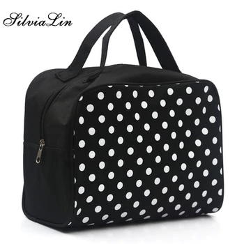 New Square Dot PU leather Portable Cosmetic Bag Travel Cosmetics Bag Trousse De Maquillage Necessaire Women Toiletry Kits
New Square Dot PU leather Portable Cosmetic Bag Travel Cosmetics Bag Trousse De Maquillage Necessaire Women Toiletry Kits