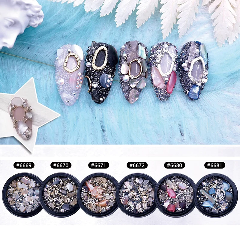 MSHING99 Nail Art Wheel Tips Crystal Glitter Rhinestone Irregular Beads 3D Nail Art Decoration Manicure For Nails Art Decoration
MSHING99 Nail Art Wheel Tips Crystal Glitter Rhinestone Irregular Beads 3D Nail Art Decoration Manicure For Nails Art Decoration