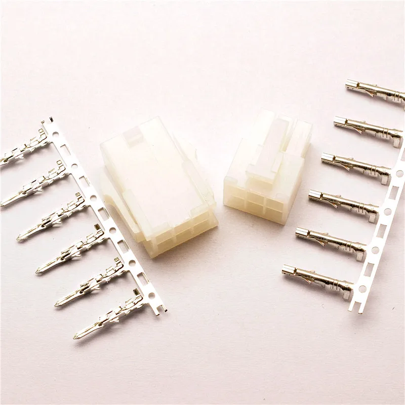 10sets 6 Pin/way/Poles 2x3Pin Double 4.2mm Pitch 5556/5557/5558/5559 automotive electronic connectors plug (Housing+Terminal)
10sets 6 Pin/way/Poles 2x3Pin Double 4.2mm Pitch 5556/5557/5558/5559 automotive electronic connectors plug (Housing+Terminal)