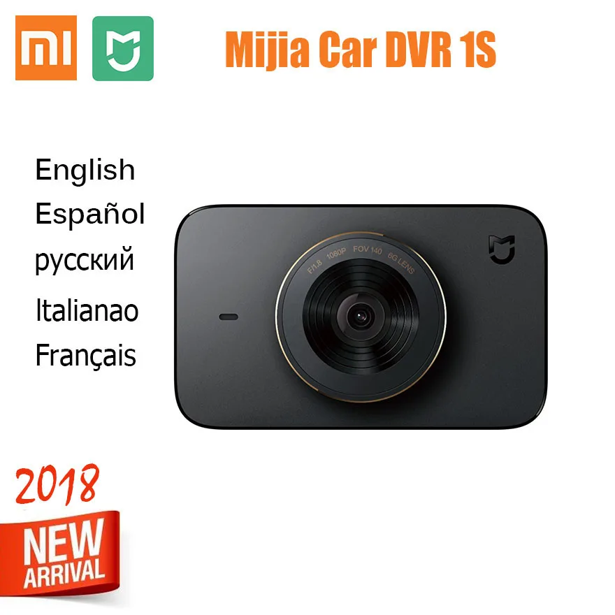 New Xiaomi Mijia Car DVR 1S Wifi 140 Degree Wide Angle Mi Smart Car Dash Camera HD 1080P Driving Recorder SD Card Slot
New Xiaomi Mijia Car DVR 1S Wifi 140 Degree Wide Angle Mi Smart Car Dash Camera HD 1080P Driving Recorder SD Card Slot