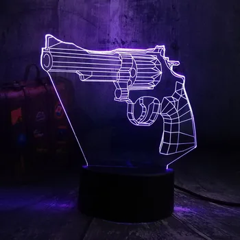 Cool Battle Royale Game PUBG TPS Revolver Magnum LED Night Light Desk Table Lamp RGB 7 Color Boys Toy Christmas lamp Room Decor
Cool Battle Royale Game PUBG TPS Revolver Magnum LED Night Light Desk Table Lamp RGB 7 Color Boys Toy Christmas lamp Room Decor
