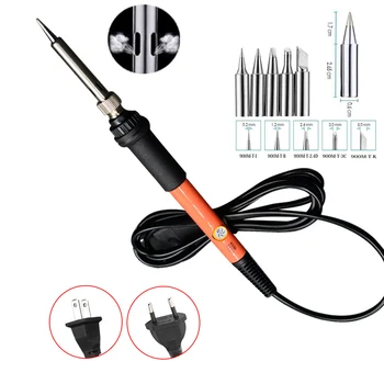 Electric welding iron 60w 220v 110v temperature adjustable welding Soldering station repair tool Mini handle heat pencil gun
Electric welding iron 60w 220v 110v temperature adjustable welding Soldering station repair tool Mini handle heat pencil gun