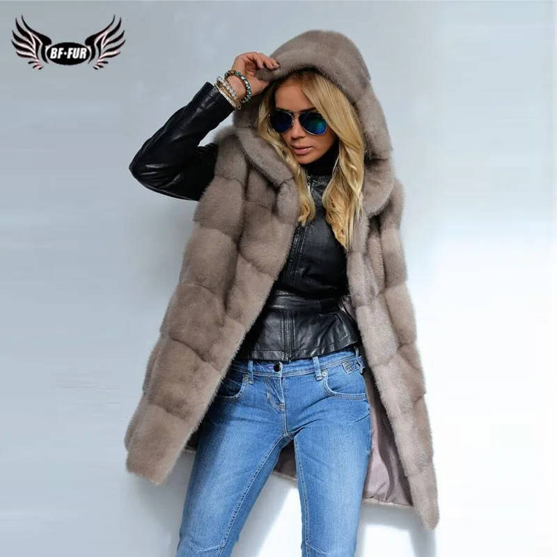 BFFUR Real Mink Fur Vest Winter Coats 2018 New Whole Skin Solid Slim Genuine Fur Outerwear Top Grade Long Coat Women Sleeveless
BFFUR Real Mink Fur Vest Winter Coats 2018 New Whole Skin Solid Slim Genuine Fur Outerwear Top Grade Long Coat Women Sleeveless