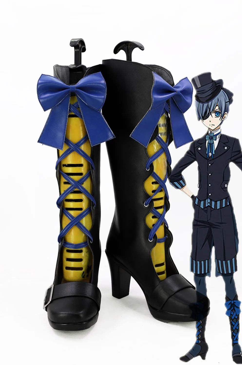 Ciel Shoes Cosplay Kuroshitsuji Black Butler: Book of the Atlantic Ciel Phantomhive Cosplay Boots High Heel Shoes Custom Made
Ciel Shoes Cosplay Kuroshitsuji Black Butler: Book of the Atlantic Ciel Phantomhive Cosplay Boots High Heel Shoes Custom Made