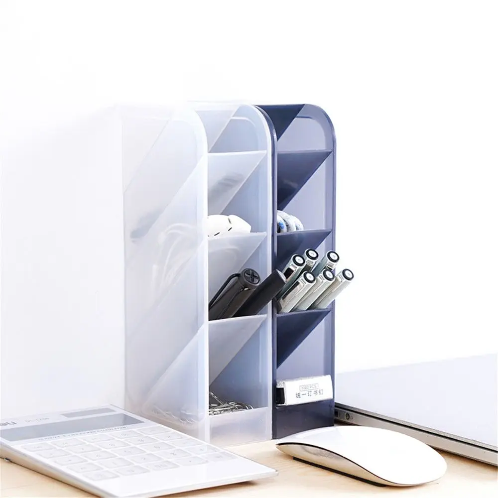 4 Grid Semi Transparent Plastic Pen Holder Stationery Organizer Desk Accessories Women Cosmetics Holder School Office Supplies
4 Grid Semi Transparent Plastic Pen Holder Stationery Organizer Desk Accessories Women Cosmetics Holder School Office Supplies