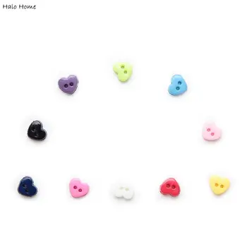 6mm 100pcs Multicolor Single Color Optional 2 hole mini Heart Resin buttons Sewing Scrapbooking Decorative Card Making DIY
6mm 100pcs Multicolor Single Color Optional 2 hole mini Heart Resin buttons Sewing Scrapbooking Decorative Card Making DIY