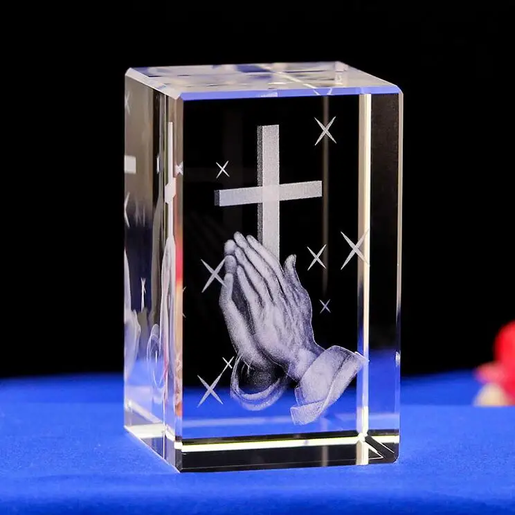 Christianity Catholicism BEST festival gift Religious efficacious pray HOME family Safety Talisman 3D Crystal CROSS statue
Christianity Catholicism BEST festival gift Religious efficacious pray HOME family Safety Talisman 3D Crystal CROSS statue