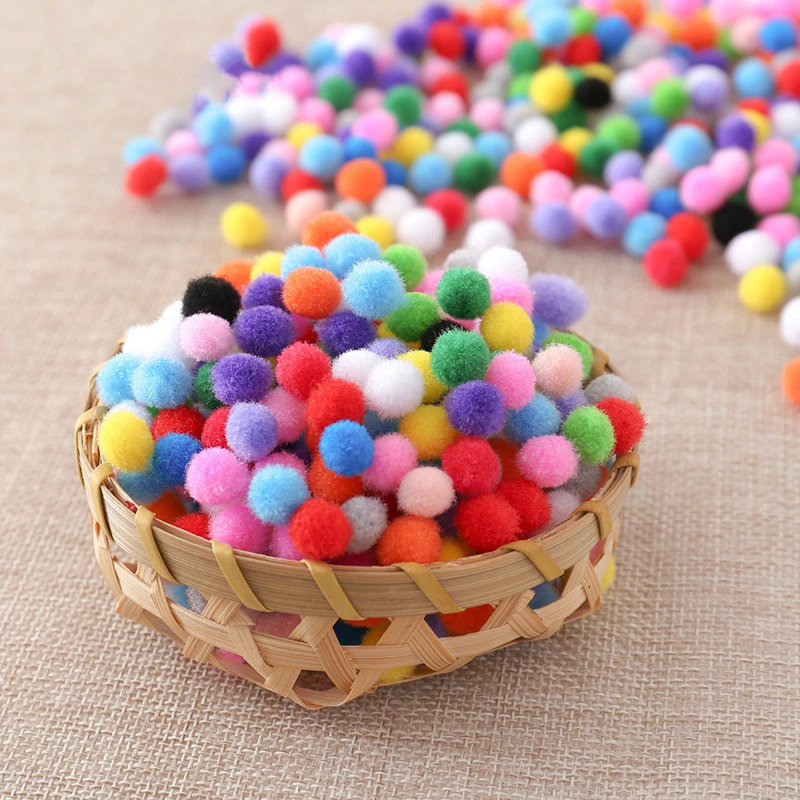 1200Pcs/bag colorful Soft Round Fluffy Craft Felt Balls PomPoms Ball Mixed Color Poms 10mm DIY Craft arts and crafts for kids
1200Pcs/bag colorful Soft Round Fluffy Craft Felt Balls PomPoms Ball Mixed Color Poms 10mm DIY Craft arts and crafts for kids