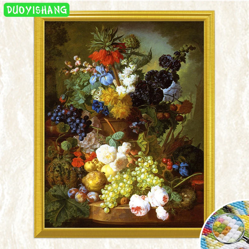 DUOYISHANG 5D DIY Diamond Painting Fruit Still Life Full Square Diamond Embroidery Sale Picture of Rhinestones Mosaic Painting
DUOYISHANG 5D DIY Diamond Painting Fruit Still Life Full Square Diamond Embroidery Sale Picture of Rhinestones Mosaic Painting
