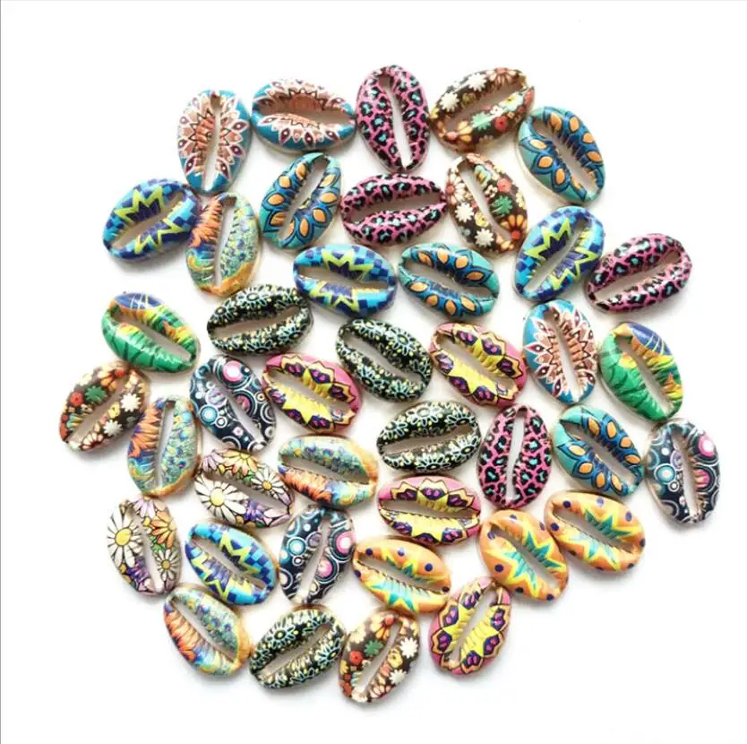 10pcs 2019 explosion models Hawaii style colorful inkjet alloy shell DIY accessories necklace bracelet accessories
10pcs 2019 explosion models Hawaii style colorful inkjet alloy shell DIY accessories necklace bracelet accessories