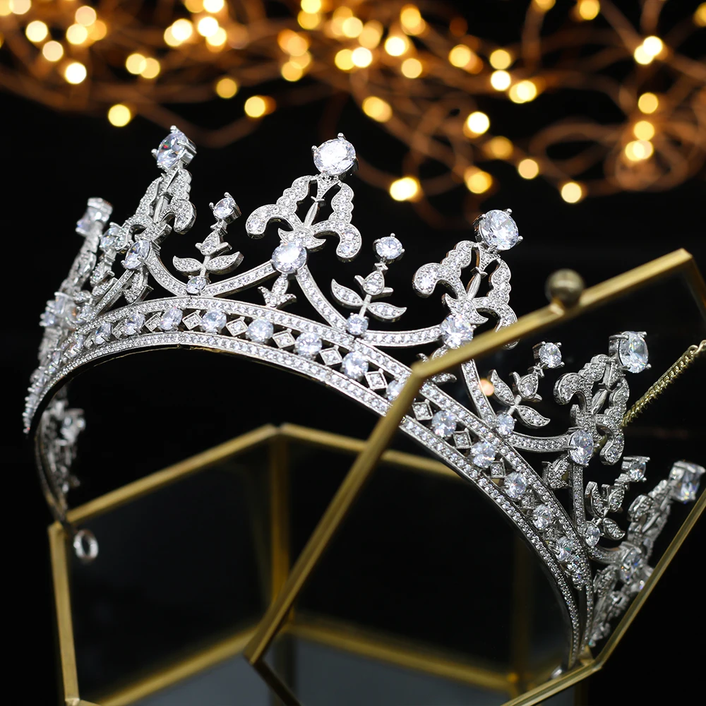 Luxury fashion all Rhine crystal Thiago Crown Wedding Bride Crown Bride Accessories A00182
Luxury fashion all Rhine crystal Thiago Crown Wedding Bride Crown Bride Accessories A00182