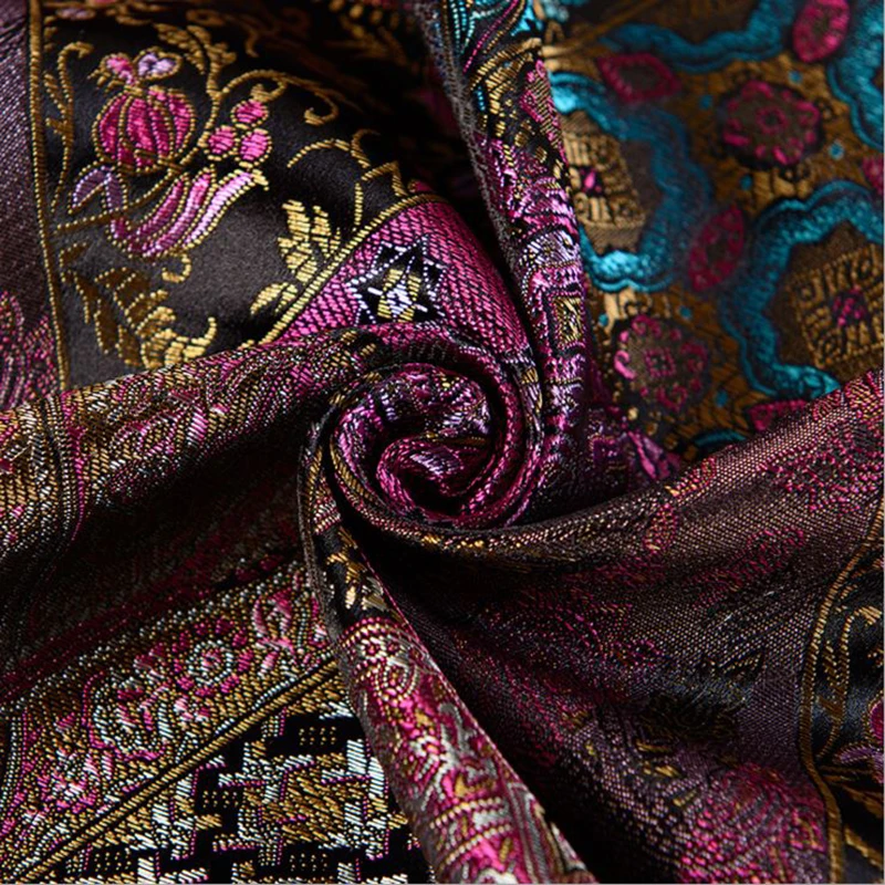 115x100cm colorful flowers style Metallic Jacquard Brocade Fabric, 3D jacquard yarn dyed fabric for clothing,bedding,bag,curtain
115x100cm colorful flowers style Metallic Jacquard Brocade Fabric, 3D jacquard yarn dyed fabric for clothing,bedding,bag,curtain