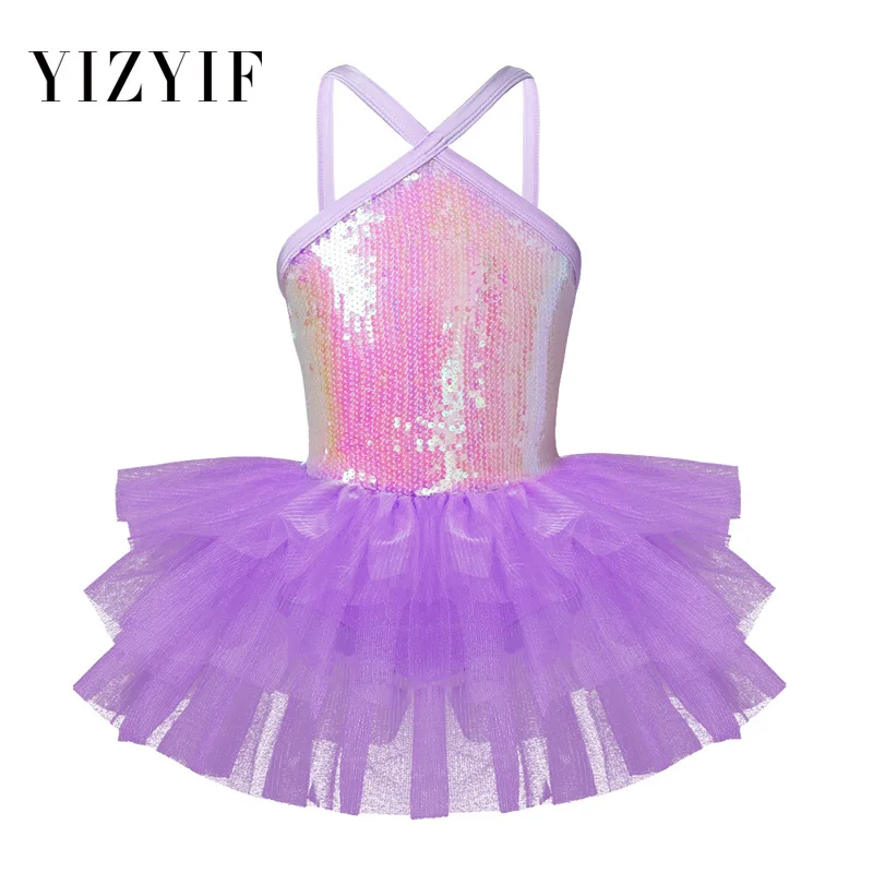 YiZYiF Kids Girls Tutu Dress Dance wear Gymnastics Leotard Ballet Dress Sleeveless Halter Sequins Ballet Tutu Dress For Girls
YiZYiF Kids Girls Tutu Dress Dance wear Gymnastics Leotard Ballet Dress Sleeveless Halter Sequins Ballet Tutu Dress For Girls