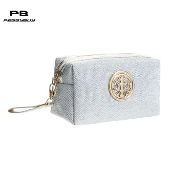 Women Makeup Bag Mini Handbag Prince Bags Sequins Cosmetic Bag Female Gold Shining Powder Lady Purse Pouch Sac a Main Tote Pouch 
Women Makeup Bag Mini Handbag Prince Bags Sequins Cosmetic Bag Female Gold Shining Powder Lady Purse Pouch Sac a Main Tote Pouch