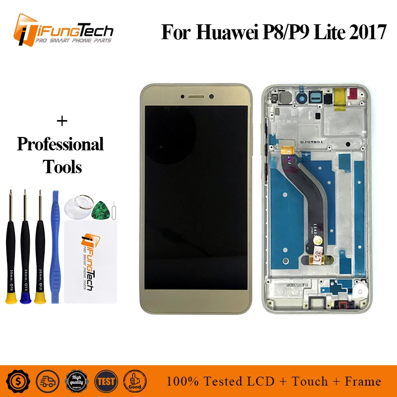 For Huawei P8 Lite 2017 LCD Display Touch Screen For Huawei P9 Lite 2017 LCD With Frame P9 Lite 2017 PRA LA1 LX1 LX2 LX3 Replace
For Huawei P8 Lite 2017 LCD Display Touch Screen For Huawei P9 Lite 2017 LCD With Frame P9 Lite 2017 PRA LA1 LX1 LX2 LX3 Replace