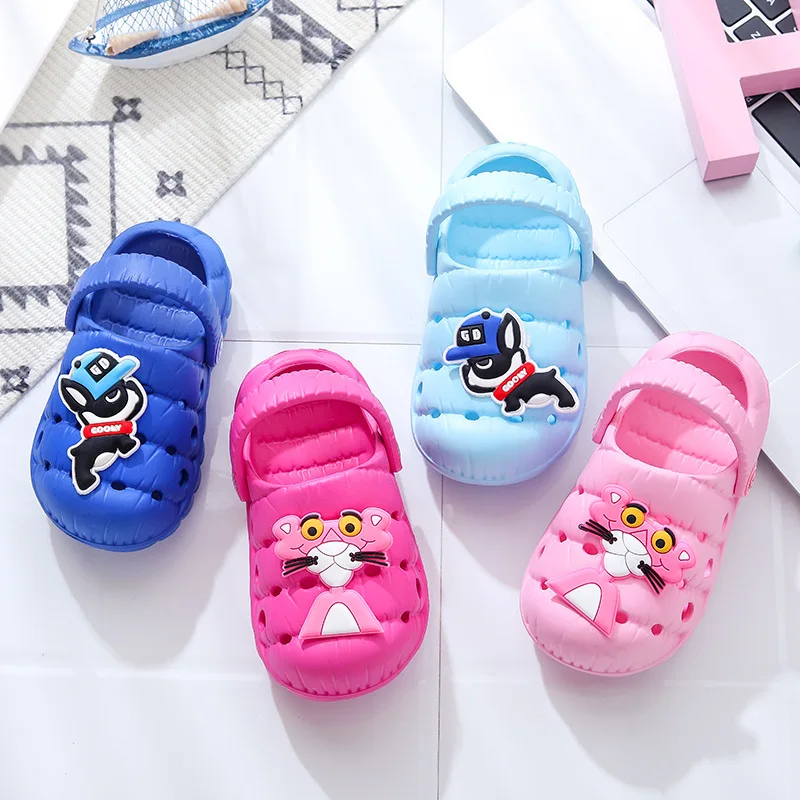 New Summer kids Sandals Children Boys Girls Slippers Garden Clogs EVA Flip Flops Non-slip Hollow Beach Shoes Outdoor Slipper
New Summer kids Sandals Children Boys Girls Slippers Garden Clogs EVA Flip Flops Non-slip Hollow Beach Shoes Outdoor Slipper