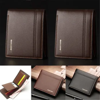 Fashion Men's Bifold Leather Wallet ID Credit Card Holder Billfold Purse Clutch Short Purses 2019 New
Fashion Men's Bifold Leather Wallet ID Credit Card Holder Billfold Purse Clutch Short Purses 2019 New