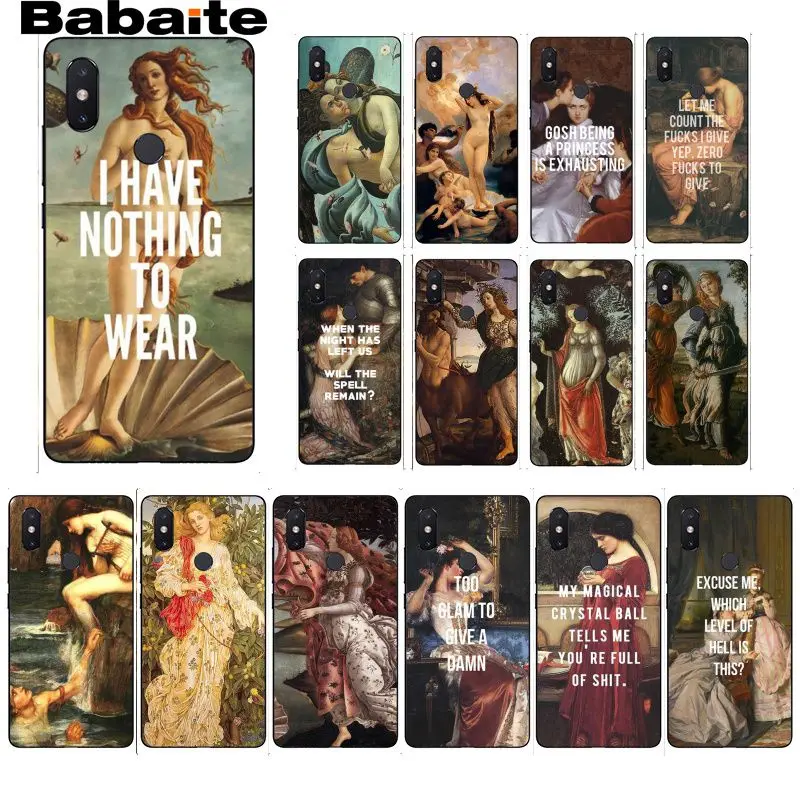Babaite Art Paintings The Birth Of Venus Phone Case for Xiaomi MiA1 A2 lite F1 Redmi 6A 4X 5Plus S2 Note7 Redmi Note4
Babaite Art Paintings The Birth Of Venus Phone Case for Xiaomi MiA1 A2 lite F1 Redmi 6A 4X 5Plus S2 Note7 Redmi Note4