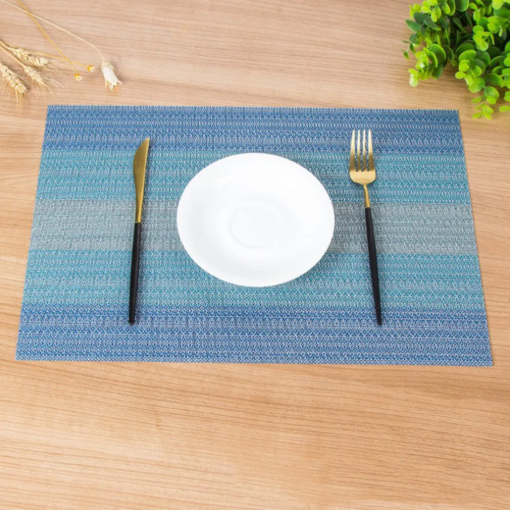 6PC Home Dining Mat Insulation Washable Features Western Mat Table Mat manteles individuales de mesa placemat for dining table
6PC Home Dining Mat Insulation Washable Features Western Mat Table Mat manteles individuales de mesa placemat for dining table