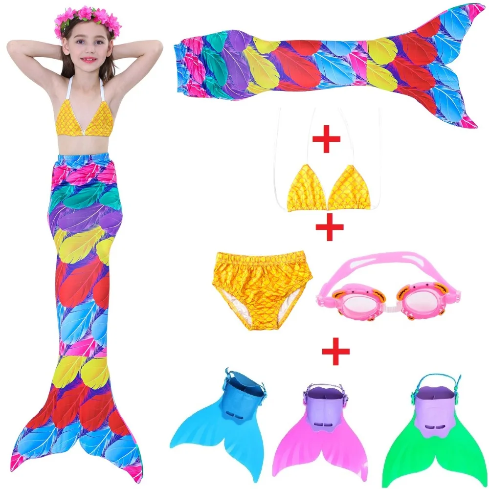 2018 HOT Girls Swimming Mermaid Tails with Flipper Children Ariel Bathing Suit Swimmable Mermaid Tail Costume Child Kids Girls
2018 HOT Girls Swimming Mermaid Tails with Flipper Children Ariel Bathing Suit Swimmable Mermaid Tail Costume Child Kids Girls