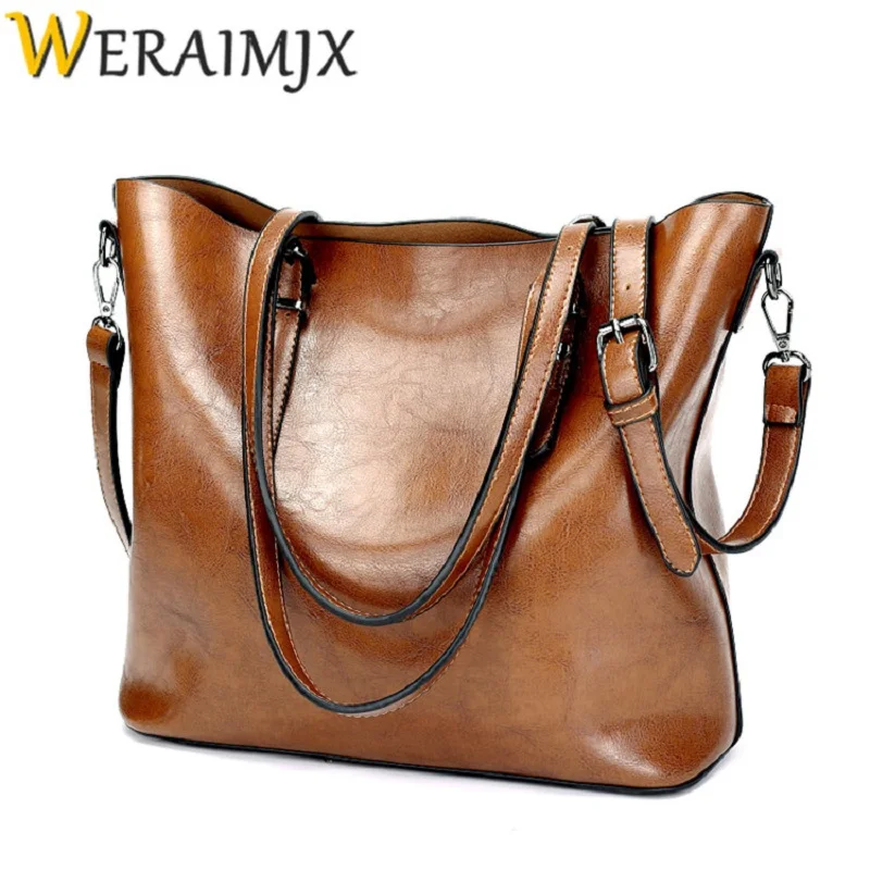 WERAIMJX Women Handbag Fashion Famous Shoulder Crossbody Bags PU Oil Wax Leather Ladies Bag Large Capacity Tote Bags MJ302
WERAIMJX Women Handbag Fashion Famous Shoulder Crossbody Bags PU Oil Wax Leather Ladies Bag Large Capacity Tote Bags MJ302