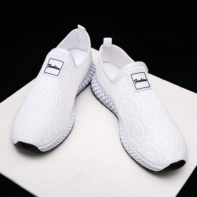 2019 New Men Sneakers Slip-on Shallow Solid Color Men Shoes Mesh Shock Absorption Lightweight Casual Male Tennis Shoes
2019 New Men Sneakers Slip-on Shallow Solid Color Men Shoes Mesh Shock Absorption Lightweight Casual Male Tennis Shoes
