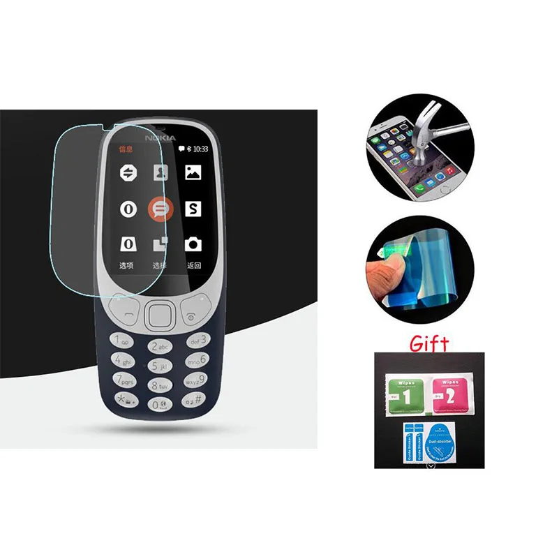 3PCS For Nokia 3310 TA-1030 Screen Protector Premium Tempered Glass Soft TPU Explosion proof Film Guard Protector Cover
3PCS For Nokia 3310 TA-1030 Screen Protector Premium Tempered Glass Soft TPU Explosion proof Film Guard Protector Cover