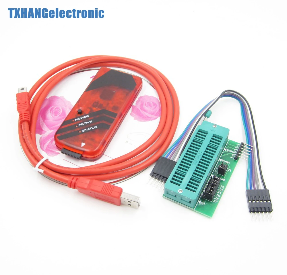 PICKIT3 Programmer+Universal PIC ICD2 PICKit 2 PICKIT 3 Programming Adapter Seat
PICKIT3 Programmer+Universal PIC ICD2 PICKit 2 PICKIT 3 Programming Adapter Seat
