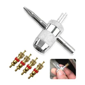 1set 4 Way Car Truck Tire Screwdriver Valve Stem Core Remover Installer Tool Tyre valve core tools valve core Goods in stock
1set 4 Way Car Truck Tire Screwdriver Valve Stem Core Remover Installer Tool Tyre valve core tools valve core Goods in stock